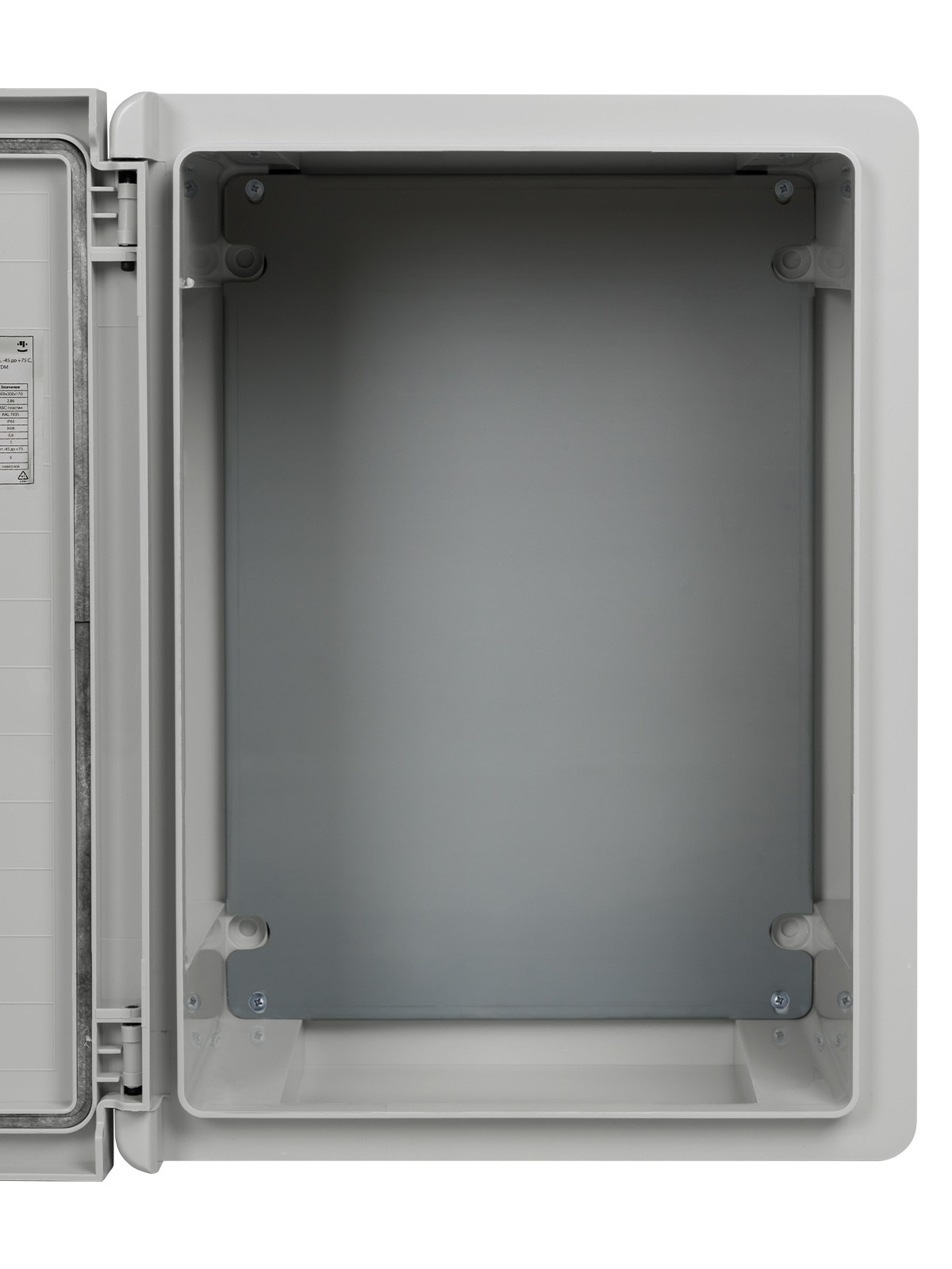 Бокс пластиковый ЩМП-0-3, ABS, IP65, -45 до +75 С, навесной, (400x300x170) TDM