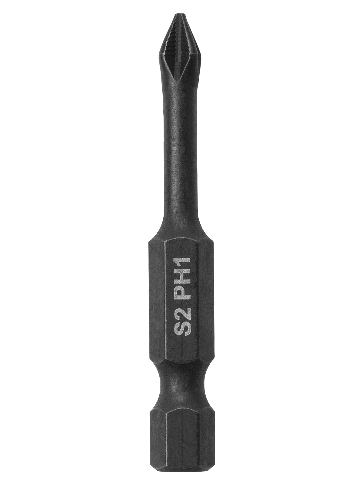 Набор бит PH1x50, односторонних, сталь S2, Е 1/4", намагниченные, торсионные, 10 шт., «Алмаз» TDM
