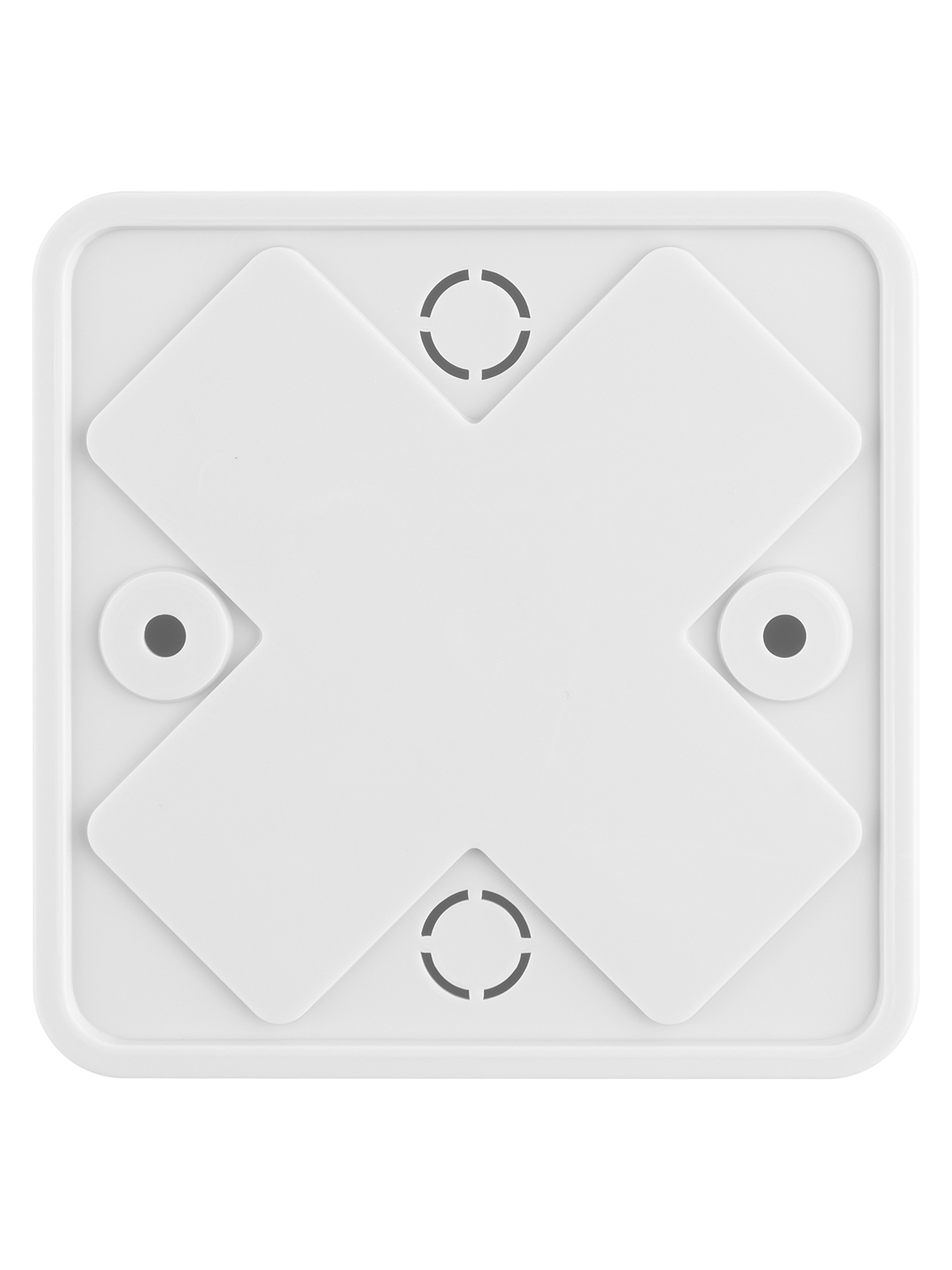 Коробка распаячная КР 75х75х28 ОП белая IP40 TDM