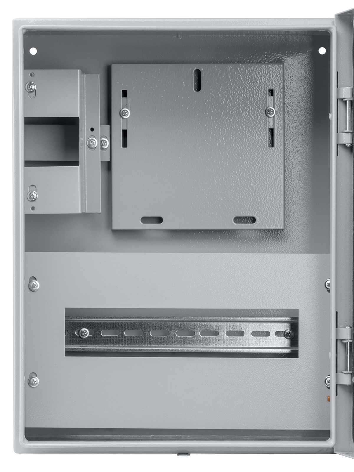 Корпус металлический ЩУ-1ф/1-0-12 IP66 (ЩУРН-1/12 IP66) (395х310х165) TDM