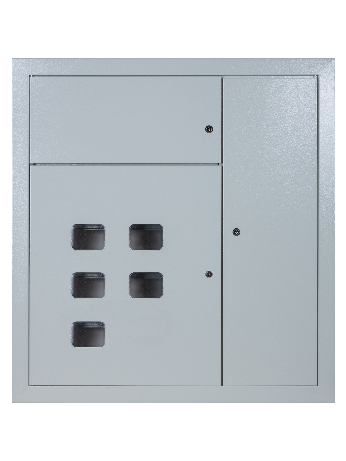 Корпус щита этажного 5 кв. (1010х950х160) размер ниши (920х860х140) TDM