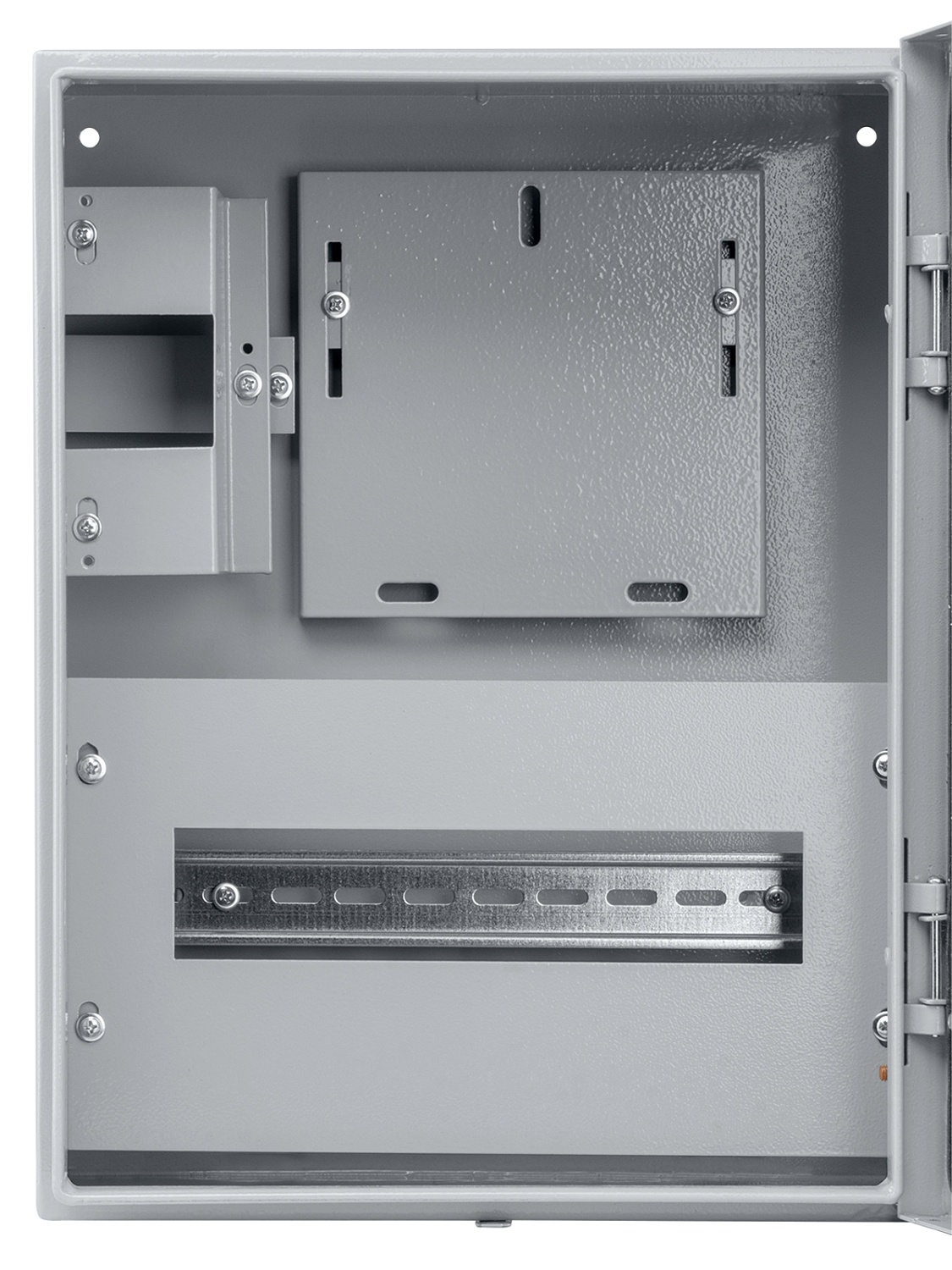 Корпус металлический ЩУ-1ф/1-0-12 IP66 (ЩУРН-1/12 IP66) (395х310х165) TDM
