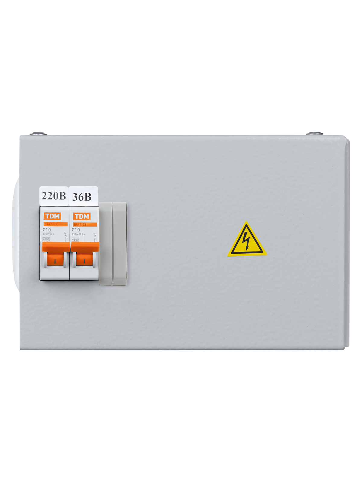 Ящик с трансформатором понижающим ЯТП-0,25 220/36-2авт. IP31 TDM